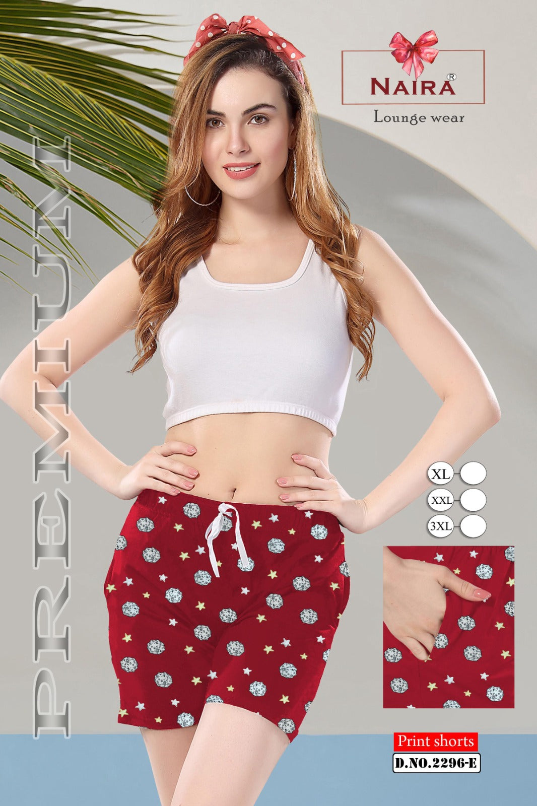 Dno 2296 Kavyansika Hosiery Cotton Women Shorts Wholesale Price