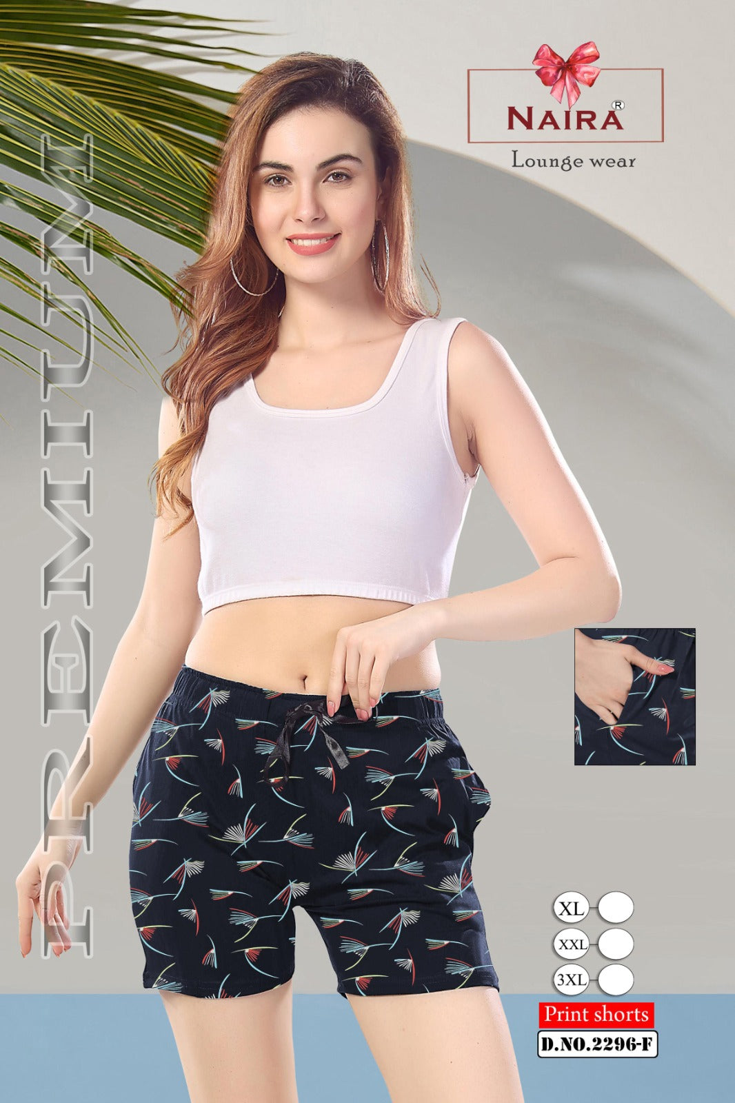 Dno 2296 Kavyansika Hosiery Cotton Women Shorts Wholesale Price