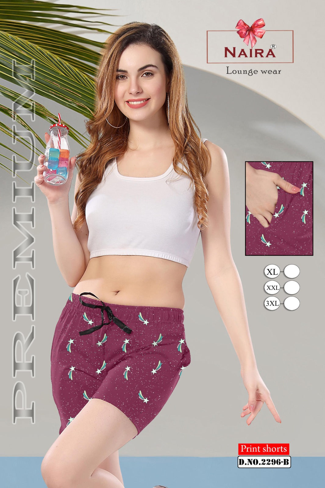 Dno 2296 Kavyansika Hosiery Cotton Women Shorts Wholesale Price