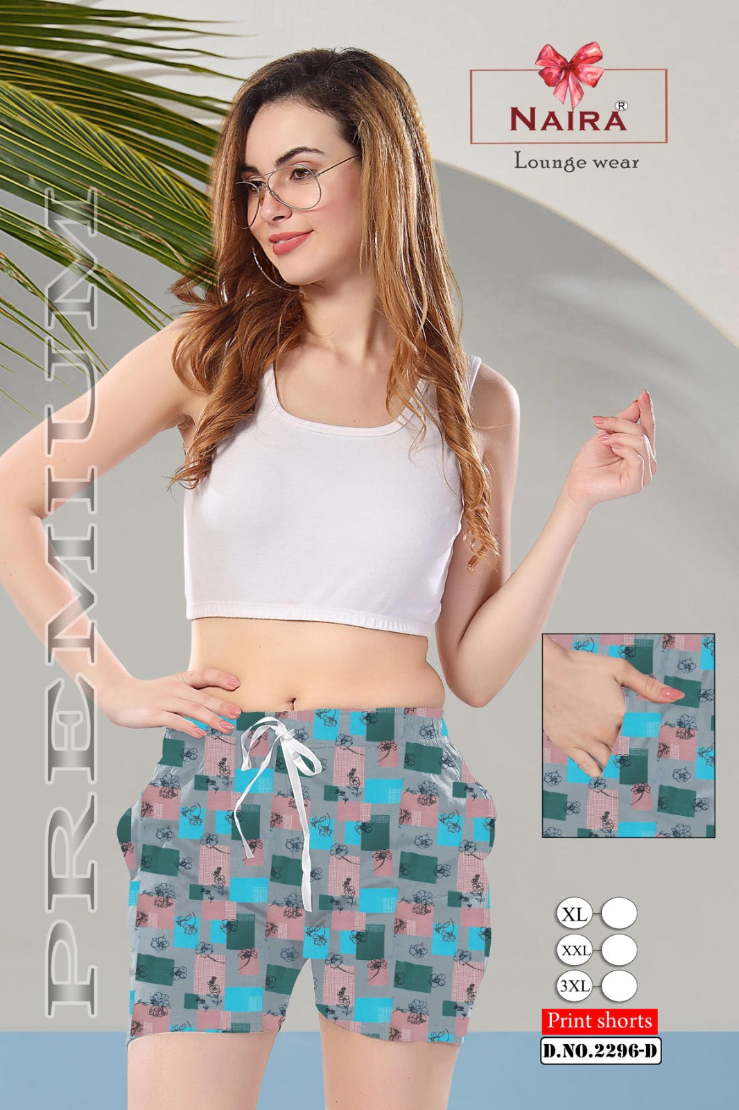 Dno 2296 Kavyansika Hosiery Cotton Women Shorts Wholesale Price