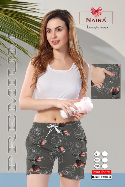 Dno 2296 Kavyansika Hosiery Cotton Women Shorts Wholesale Price