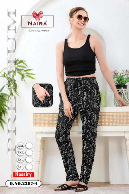 Dno 2297 Kavyansika Hosiery Cotton Women Night Lower Wholesaler Ahmedabad