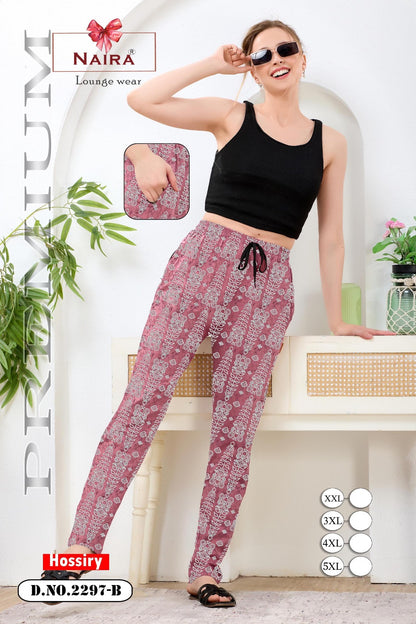 Dno 2297 Kavyansika Hosiery Cotton Women Night Lower Wholesaler Ahmedabad
