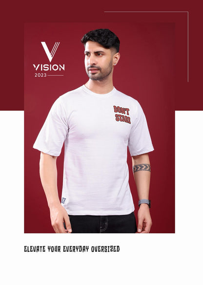 Dno 277 Vision Cotton Looper Mens Tshirts Wholesale Rate