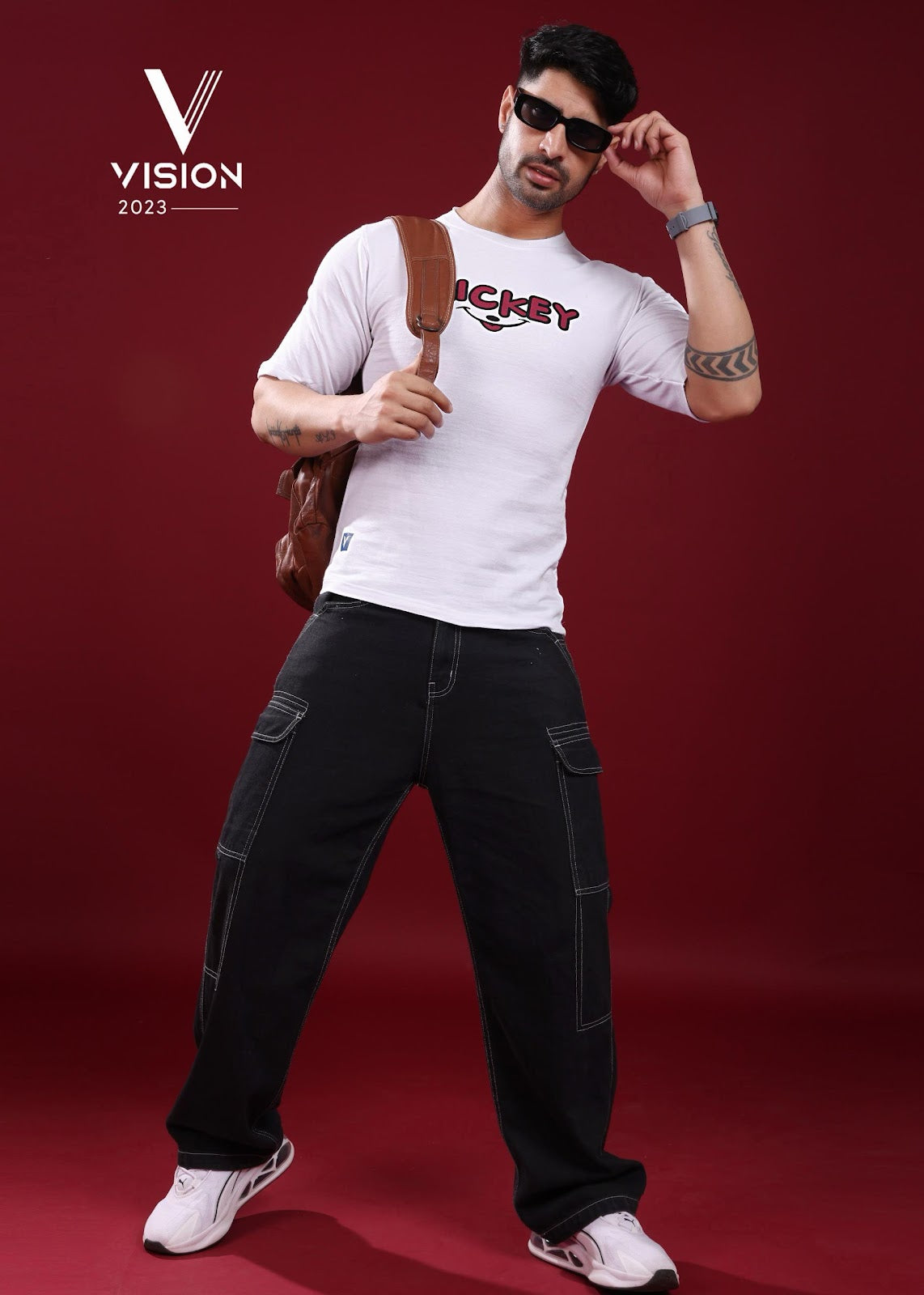 Dno 277 Vision Cotton Looper Mens Tshirts Wholesale Rate