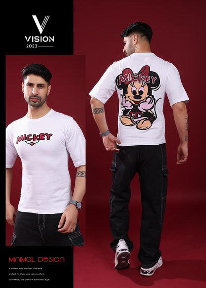 Dno 277 Vision Cotton Looper Mens Tshirts Wholesale Rate