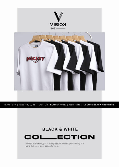 Dno 277 Vision Cotton Looper Mens Tshirts Wholesale Rate