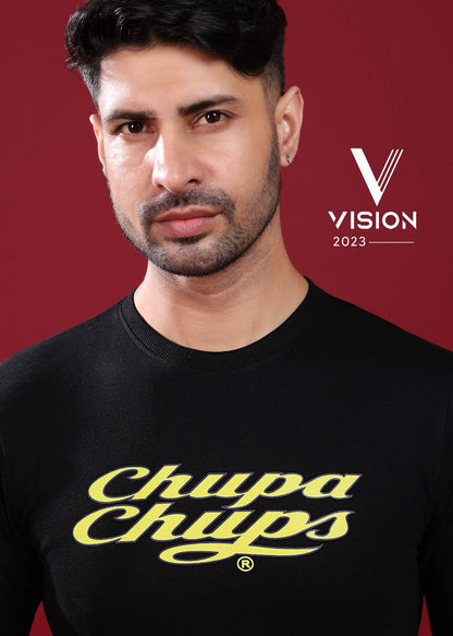 Dno 277 Vision Cotton Looper Mens Tshirts Wholesale Rate