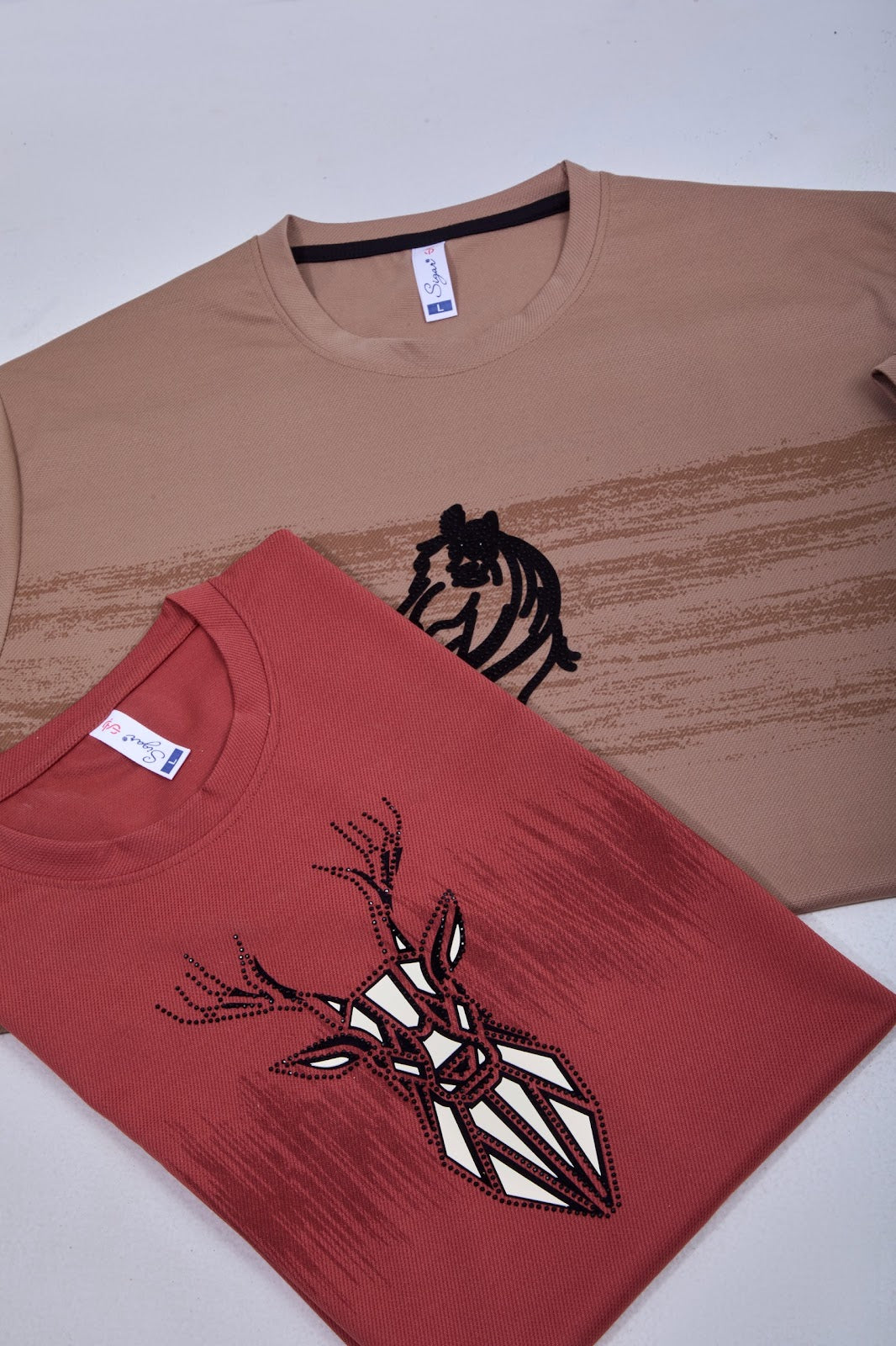 Dno 5639 Imported Sigar Dobby Mens Tshirts Exporter Ahmedabad