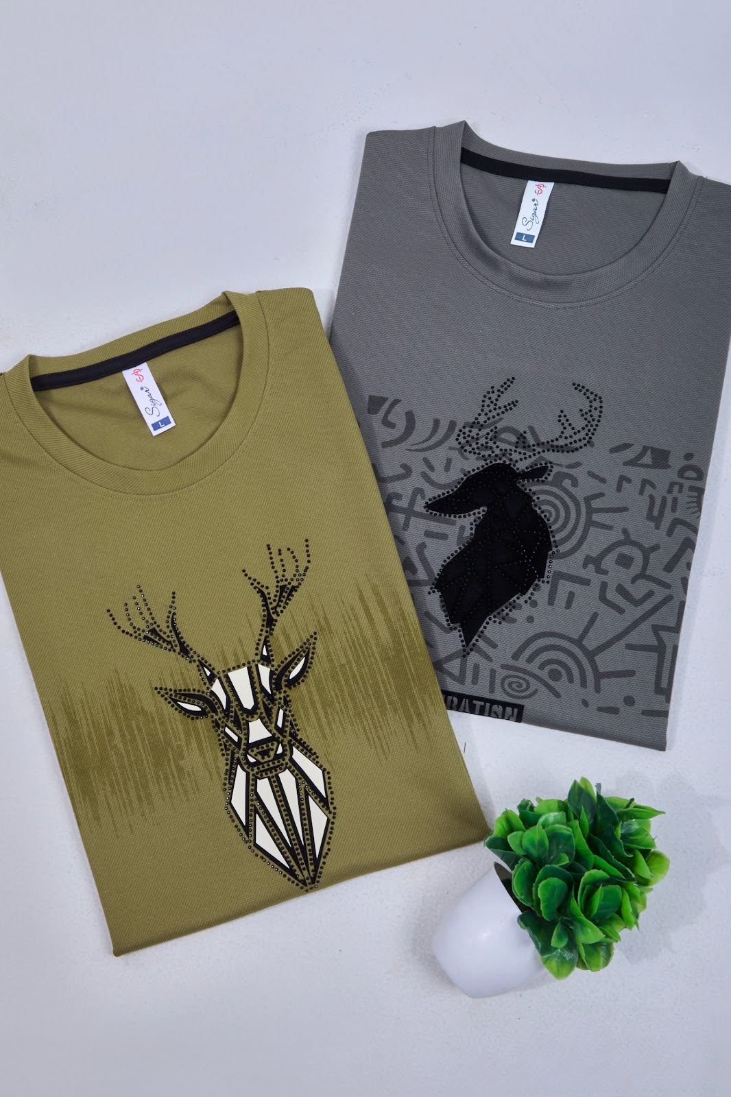 Dno 5639 Imported Sigar Dobby Mens Tshirts Exporter Ahmedabad