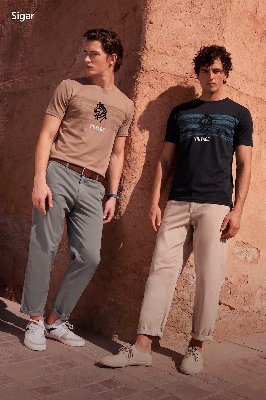 Dno 5639 Imported Sigar Dobby Mens Tshirts Exporter Ahmedabad