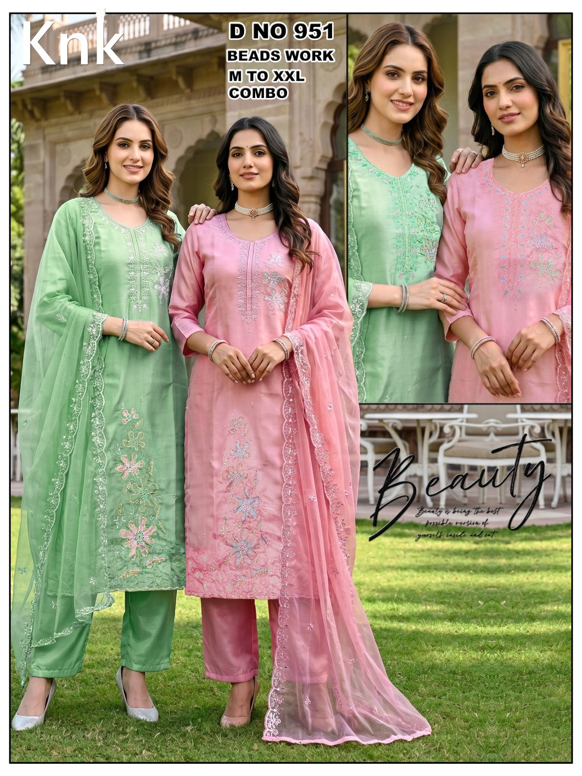 Dno 947-951 Knk Roman Silk Readymade Pant Style Suits Manufacturer India