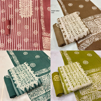 Dobby Cotton Balajit Salwar Suits Exporter
