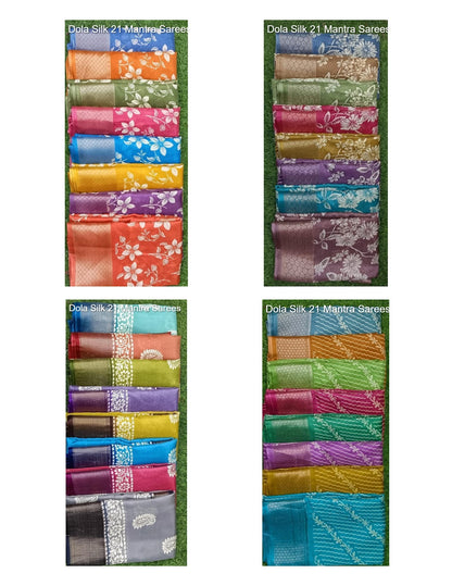 Dola Silk 21 Mantra Sarees Wholesale Price