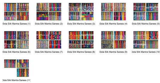 Dola Silk Mantra Sarees Wholesale