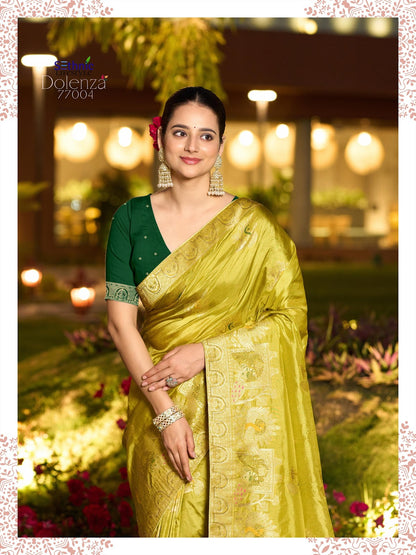 Dolenza 77001-77005 Sethnic Dola Silk Sarees Exporter India