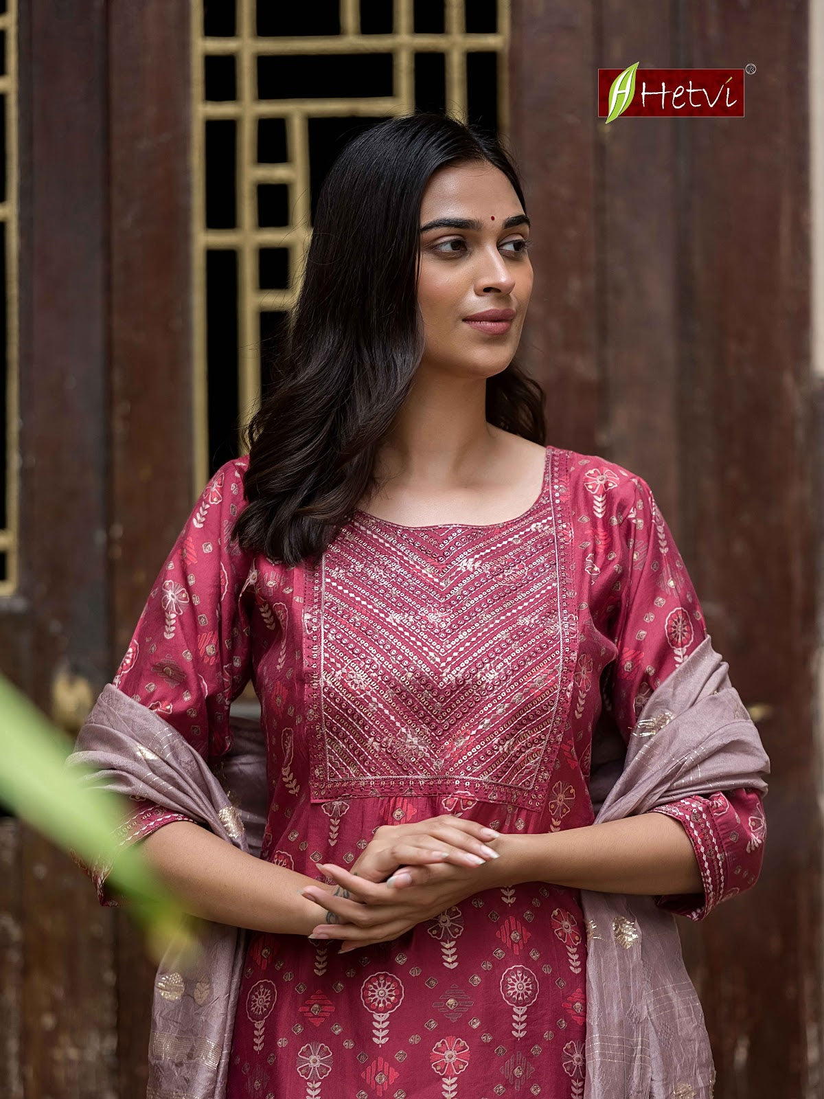 Dolly Hetvi Chanderi Modal Readymade Pant Style Suits Wholesale