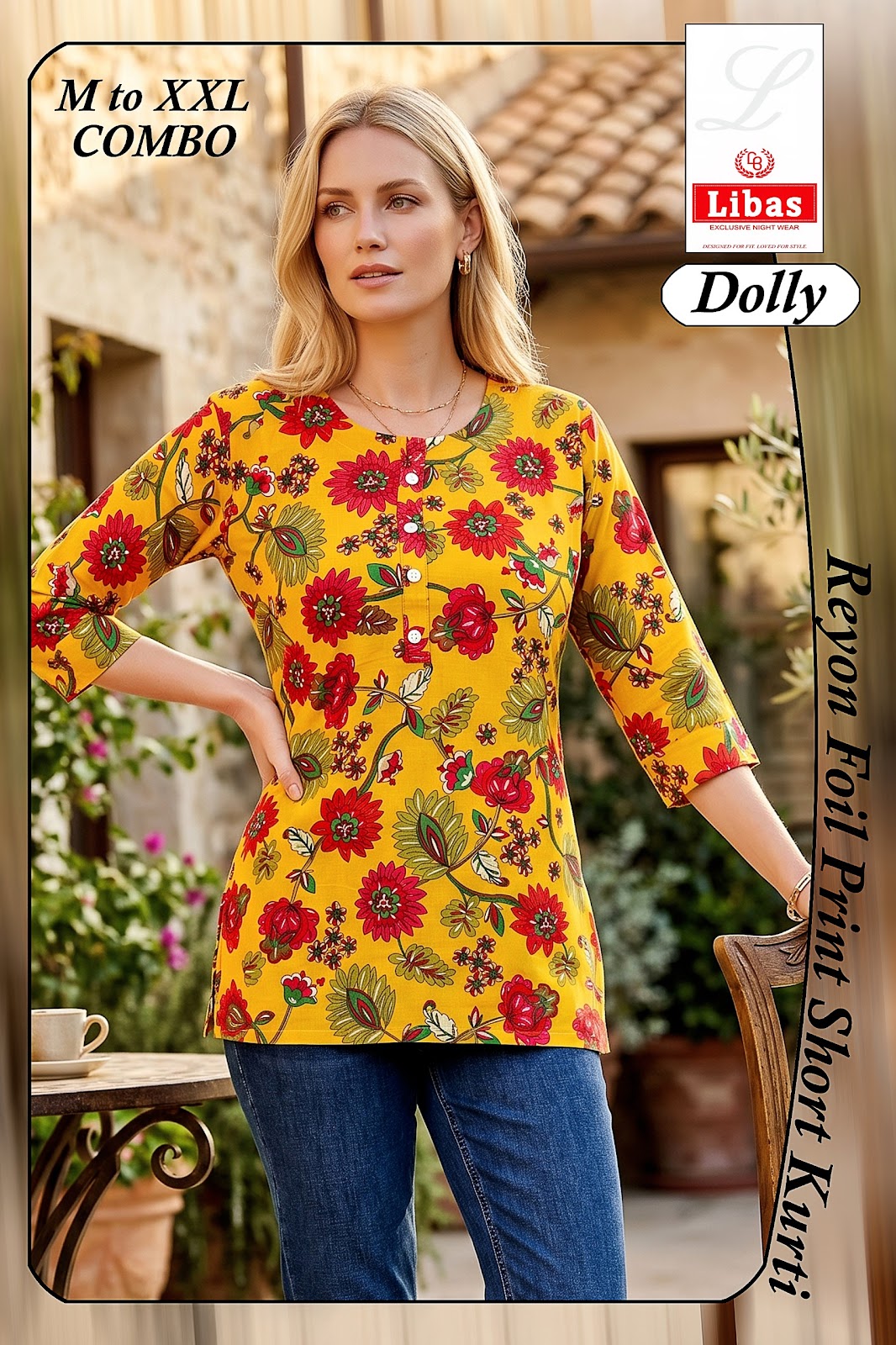Dolly Libas Amiti Liva Short Kurtis Exporter Ahmedabad