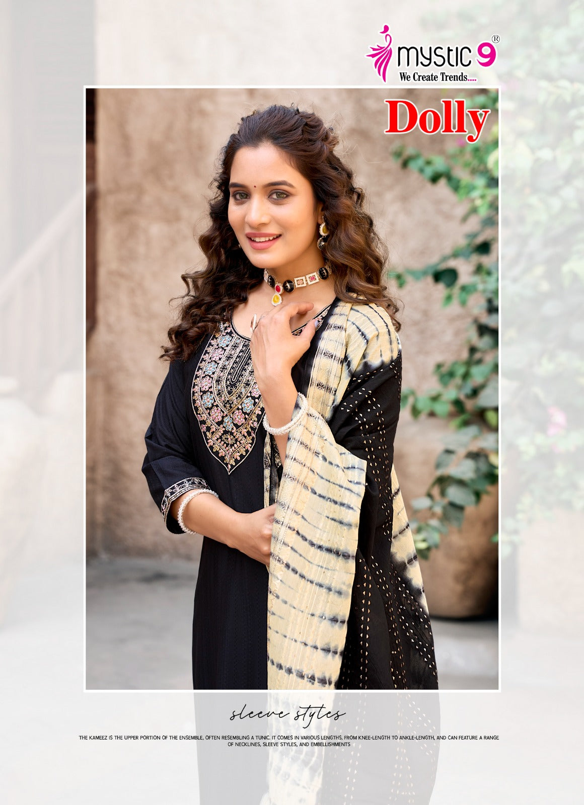 Dolly Vol 7 Mystic 9 Rayon Dobby Readymade Pant Style Suits Manufacturer Gujarat