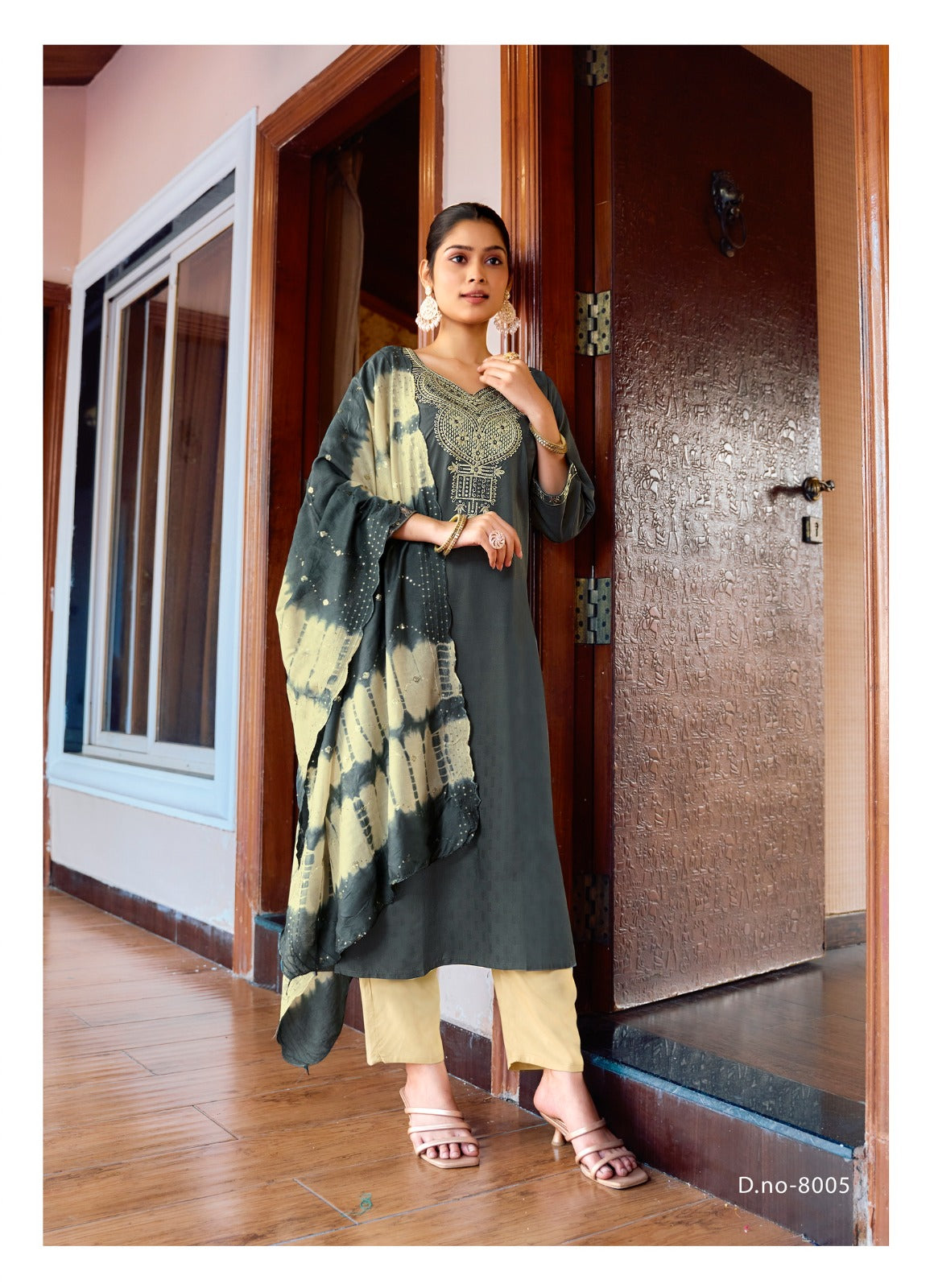 Dolly Vol 8 Mystic 9 Heavy Rayon Readymade Pant Style Suits Wholesaler India