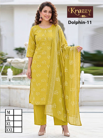 Dolphin Krazzy Kanha Dhabu Readymade Pant Style Suits Wholesale Price