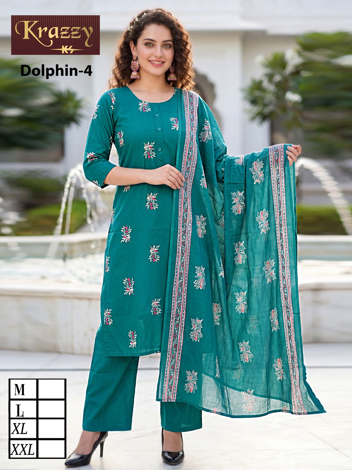 Dolphin Krazzy Kanha Dhabu Readymade Pant Style Suits Wholesale Price
