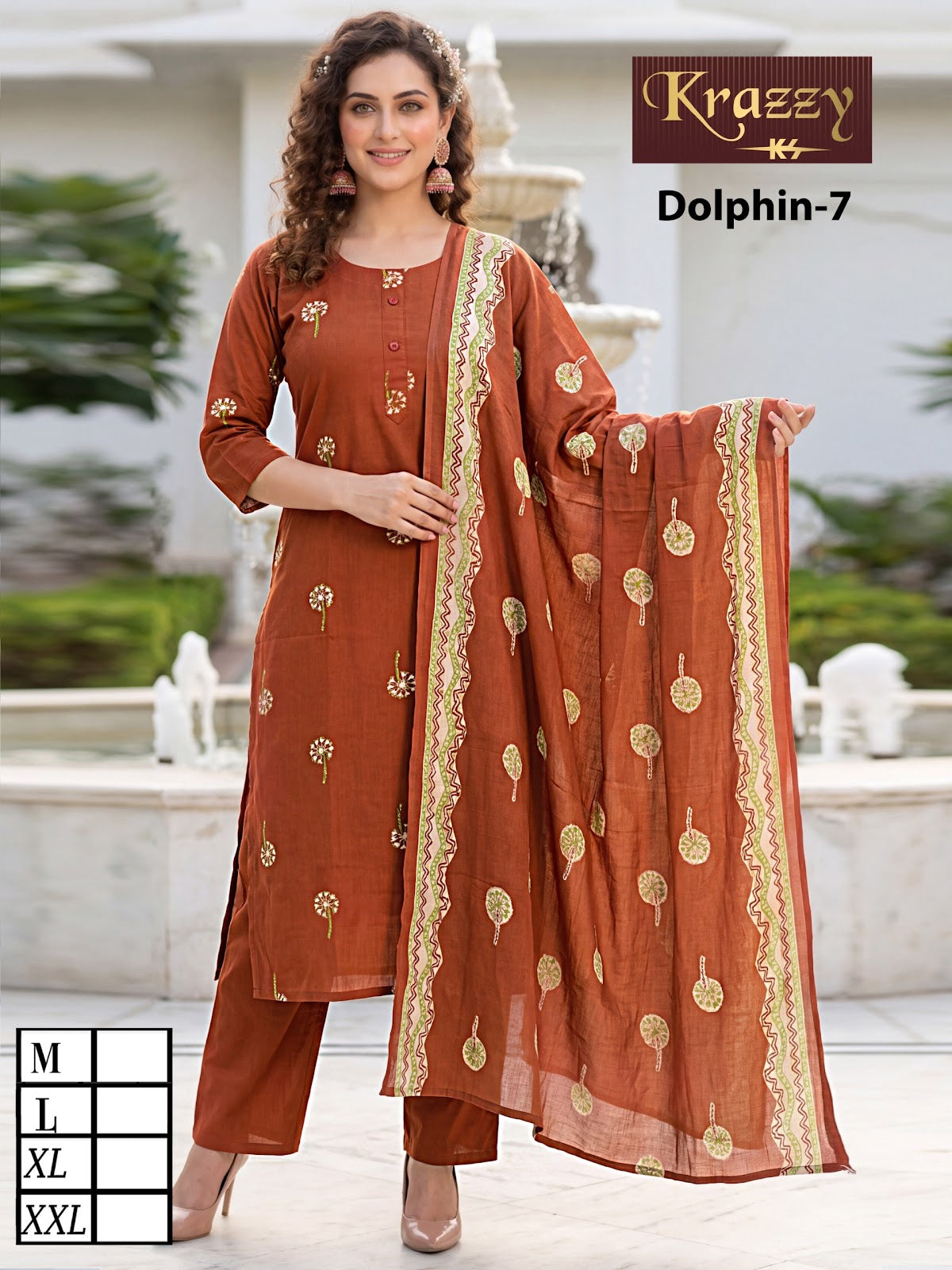 Dolphin Krazzy Kanha Dhabu Readymade Pant Style Suits Wholesale Price
