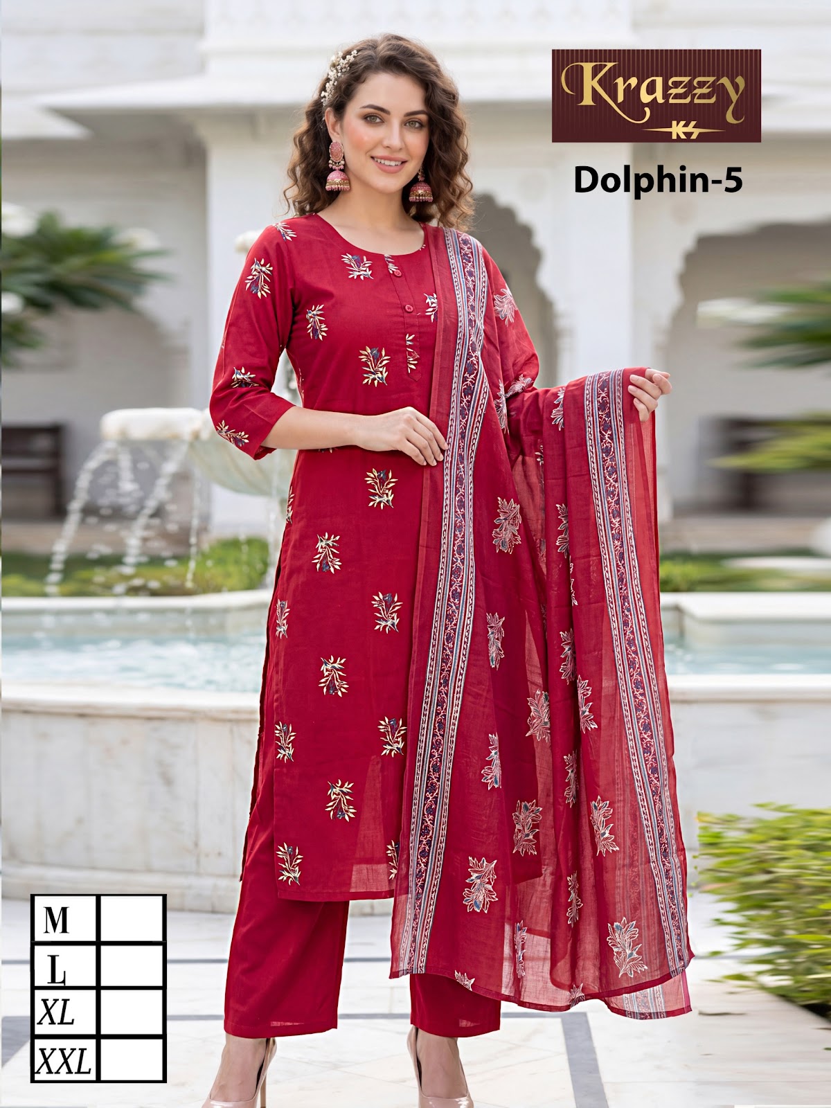 Dolphin Krazzy Kanha Dhabu Readymade Pant Style Suits Wholesale Price