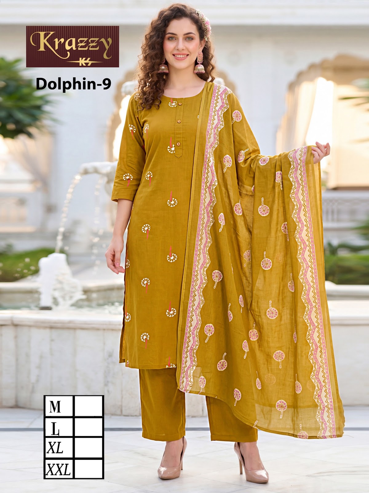 Dolphin Krazzy Kanha Dhabu Readymade Pant Style Suits Wholesale Price