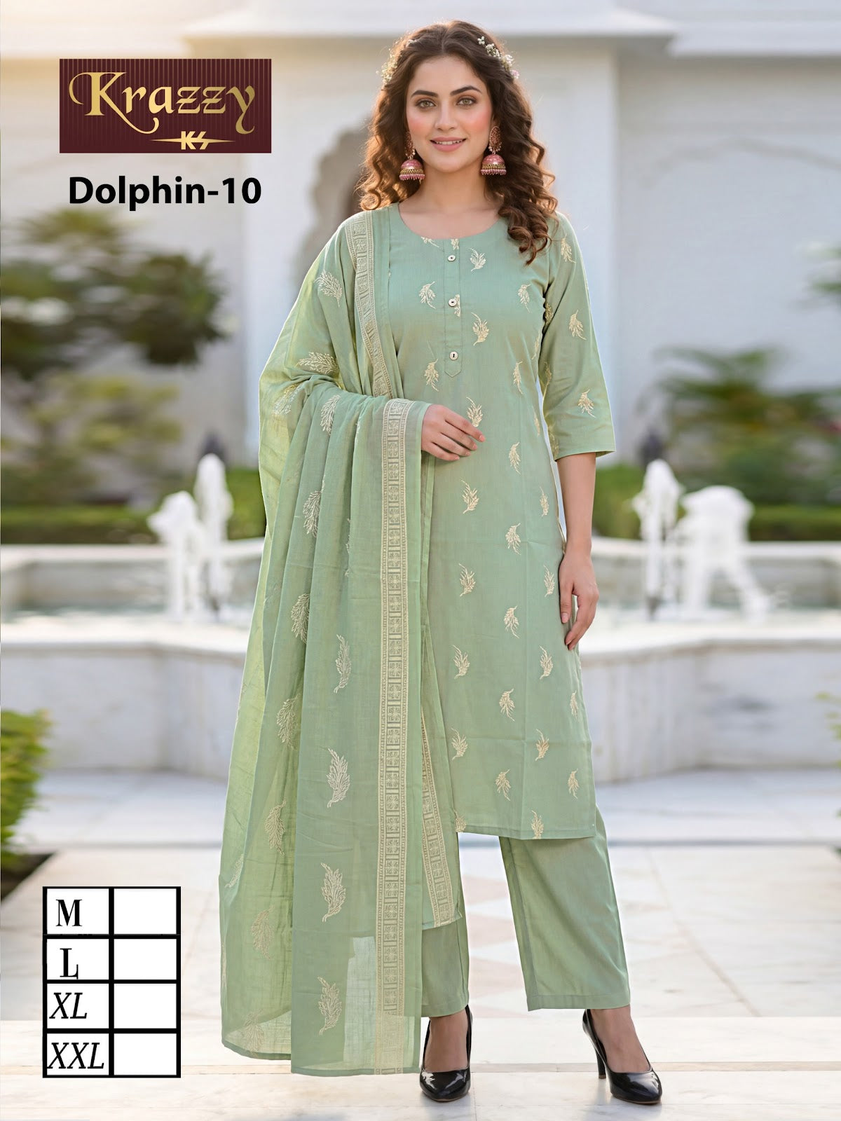 Dolphin Krazzy Kanha Dhabu Readymade Pant Style Suits Wholesale Price
