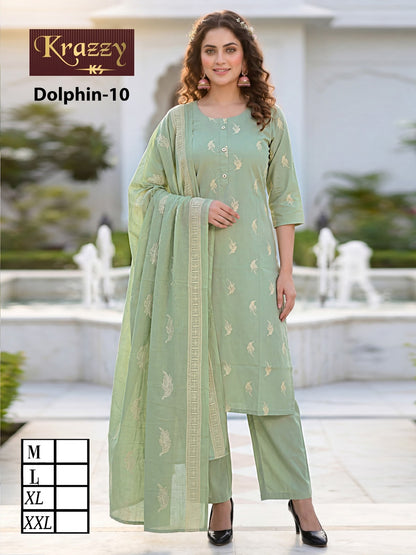 Dolphin Krazzy Kanha Dhabu Readymade Pant Style Suits Wholesale Price