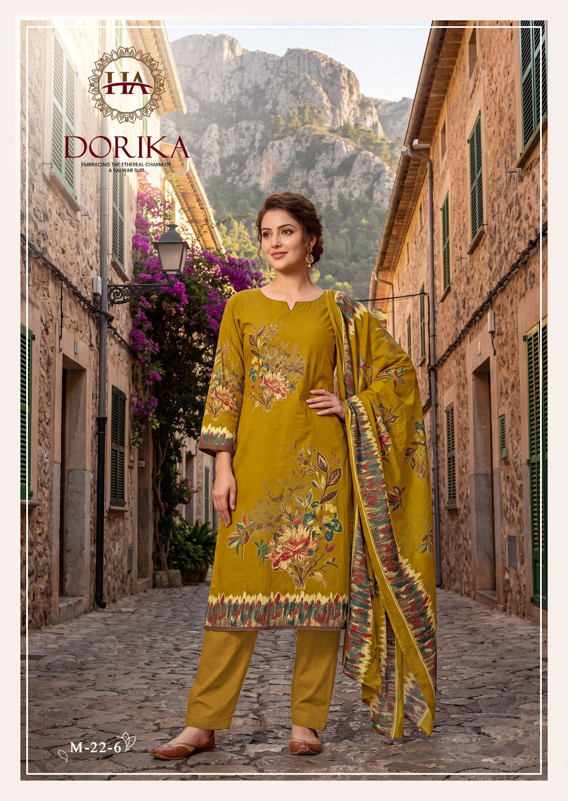 Dorika Harshit Fashion Mudaal Karachi Salwar Suits Exporter Ahmedabad