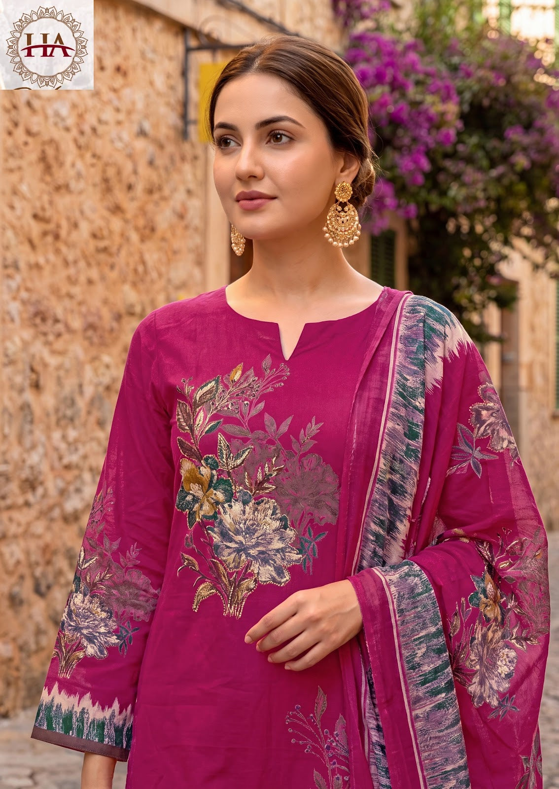Dorika Harshit Fashion Mudaal Karachi Salwar Suits Exporter Ahmedabad