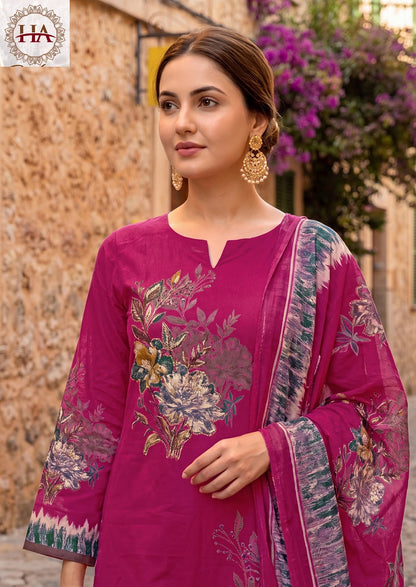 Dorika Harshit Fashion Mudaal Karachi Salwar Suits Exporter Ahmedabad