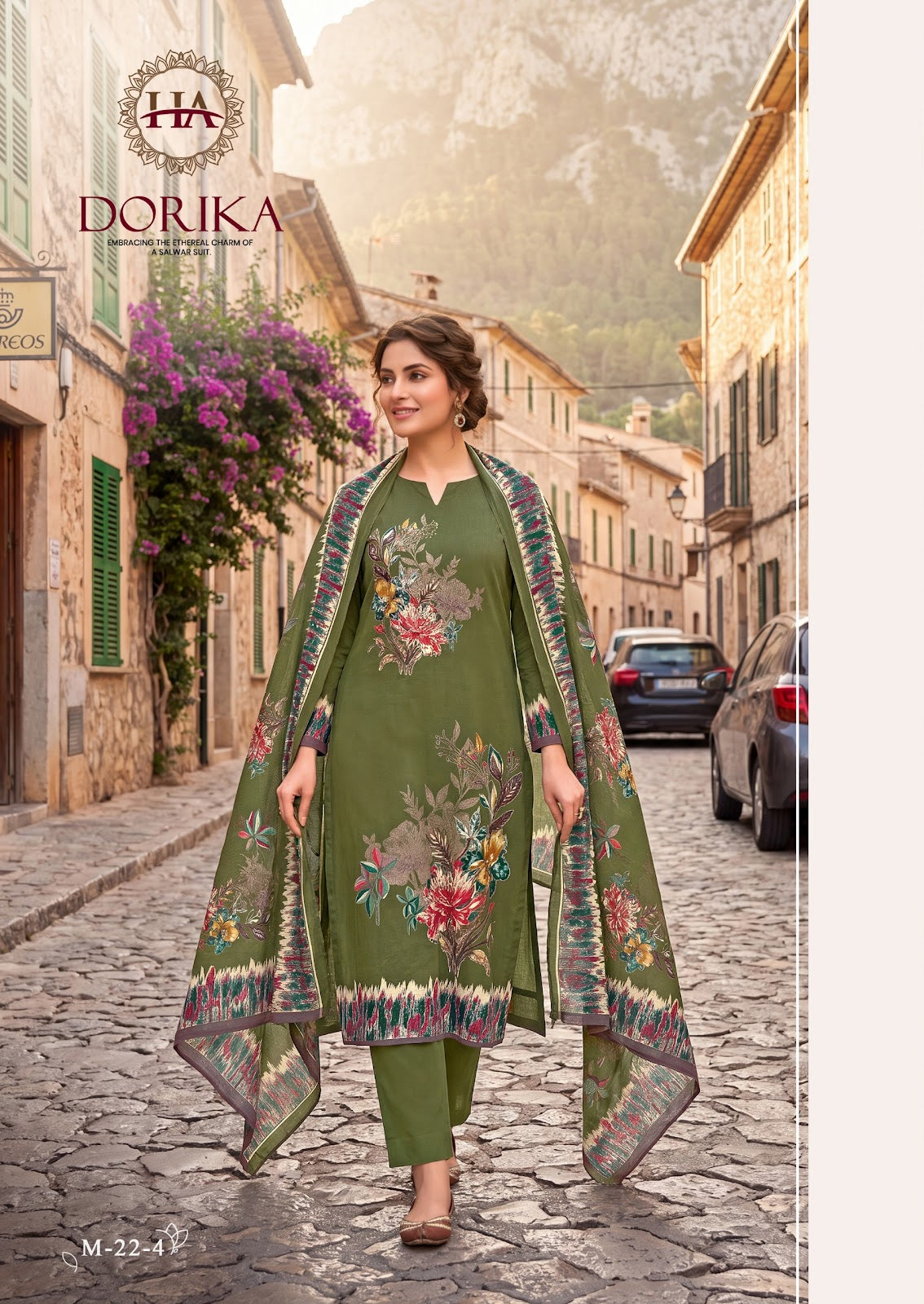 Dorika Harshit Fashion Mudaal Karachi Salwar Suits Exporter Ahmedabad