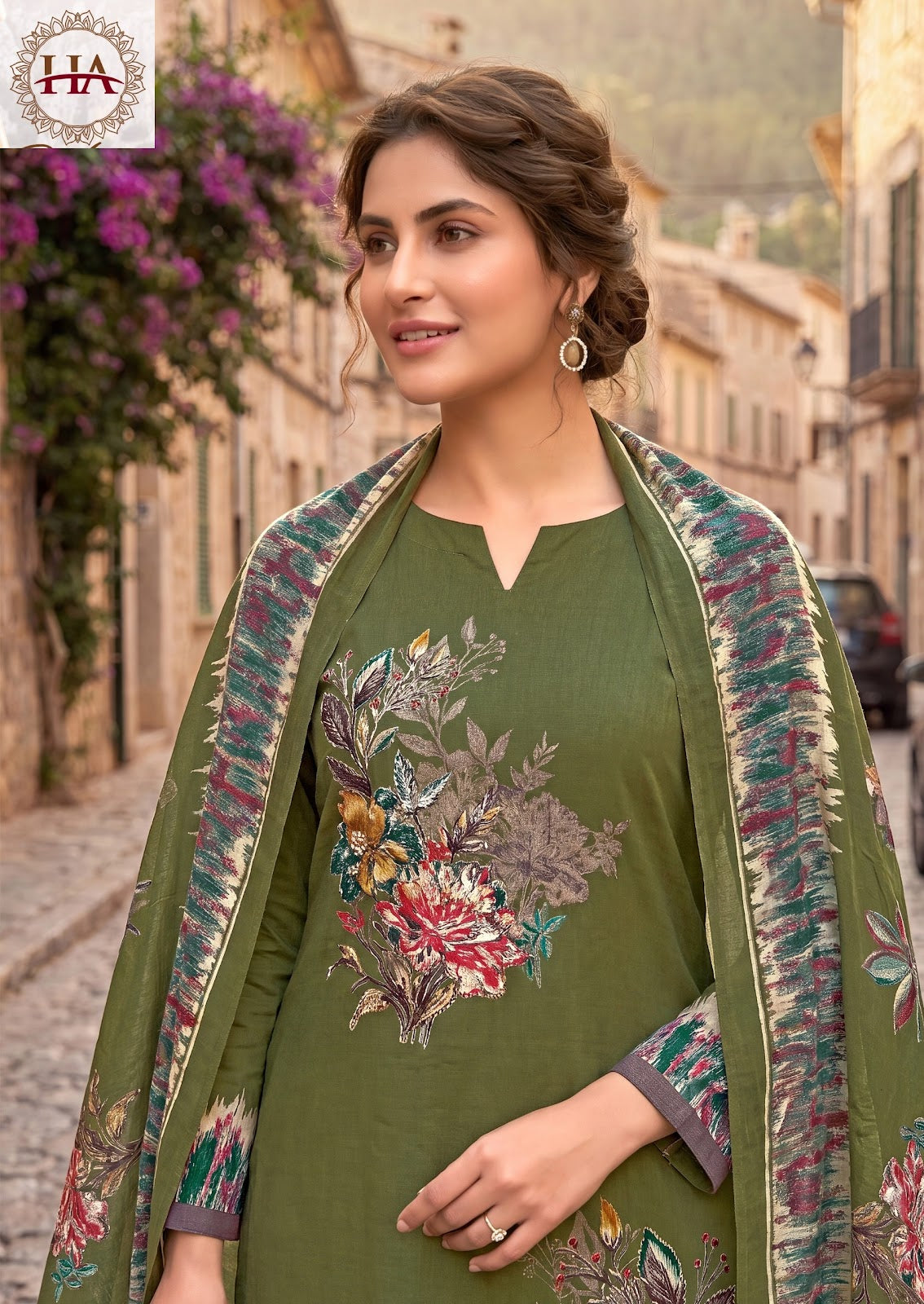 Dorika Harshit Fashion Mudaal Karachi Salwar Suits Exporter Ahmedabad