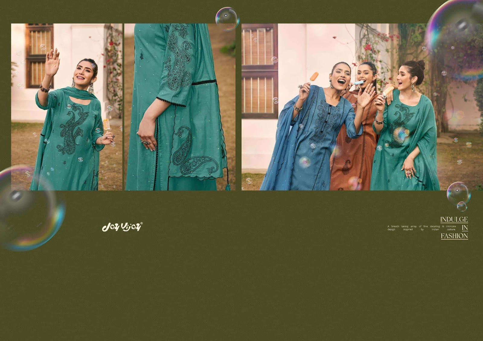 Dorika Jay Vijay Chanderi Pant Style Suits Supplier