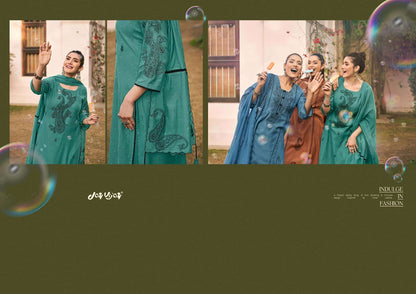 Dorika Jay Vijay Chanderi Pant Style Suits Supplier