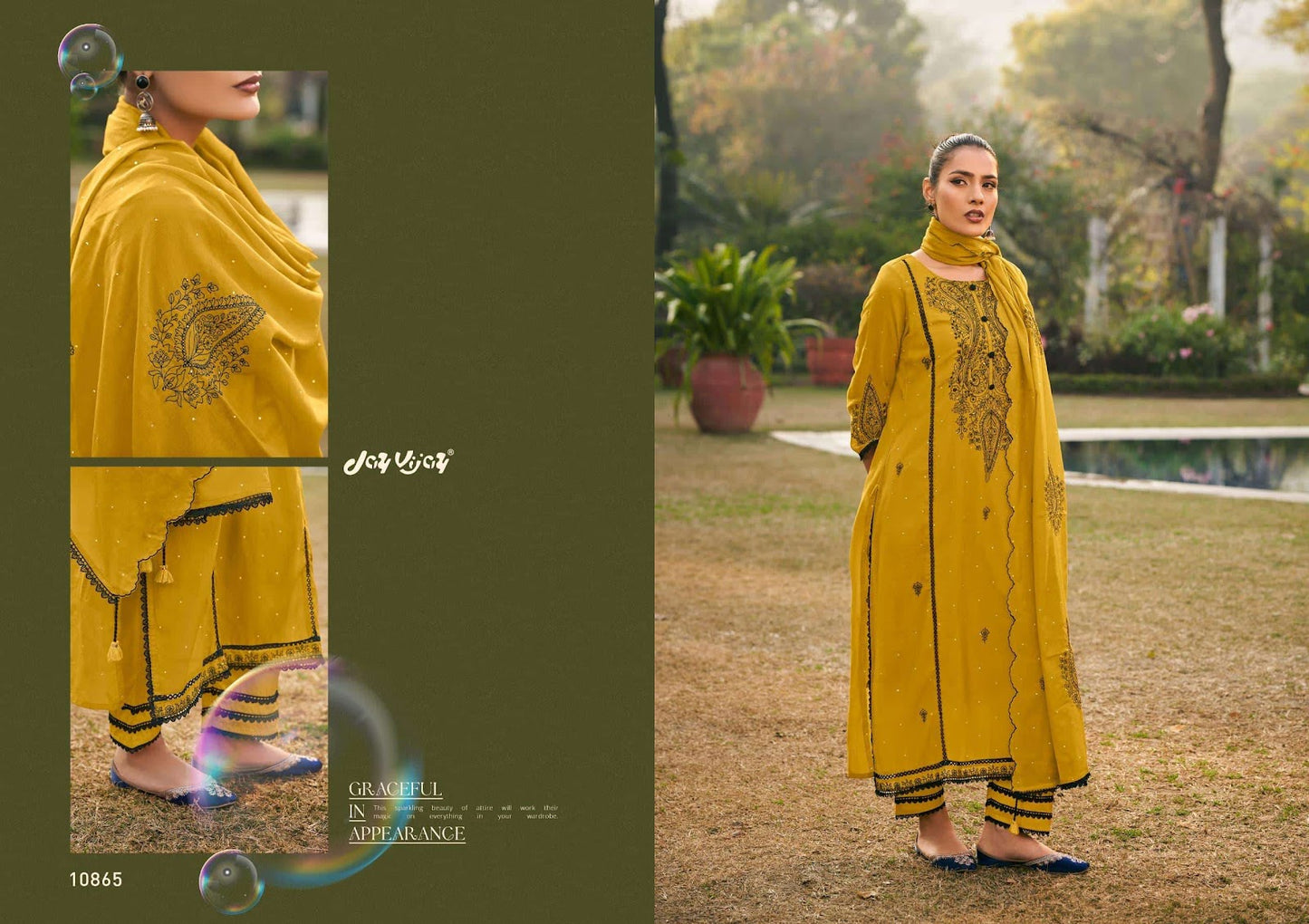 Dorika Jay Vijay Chanderi Pant Style Suits Supplier