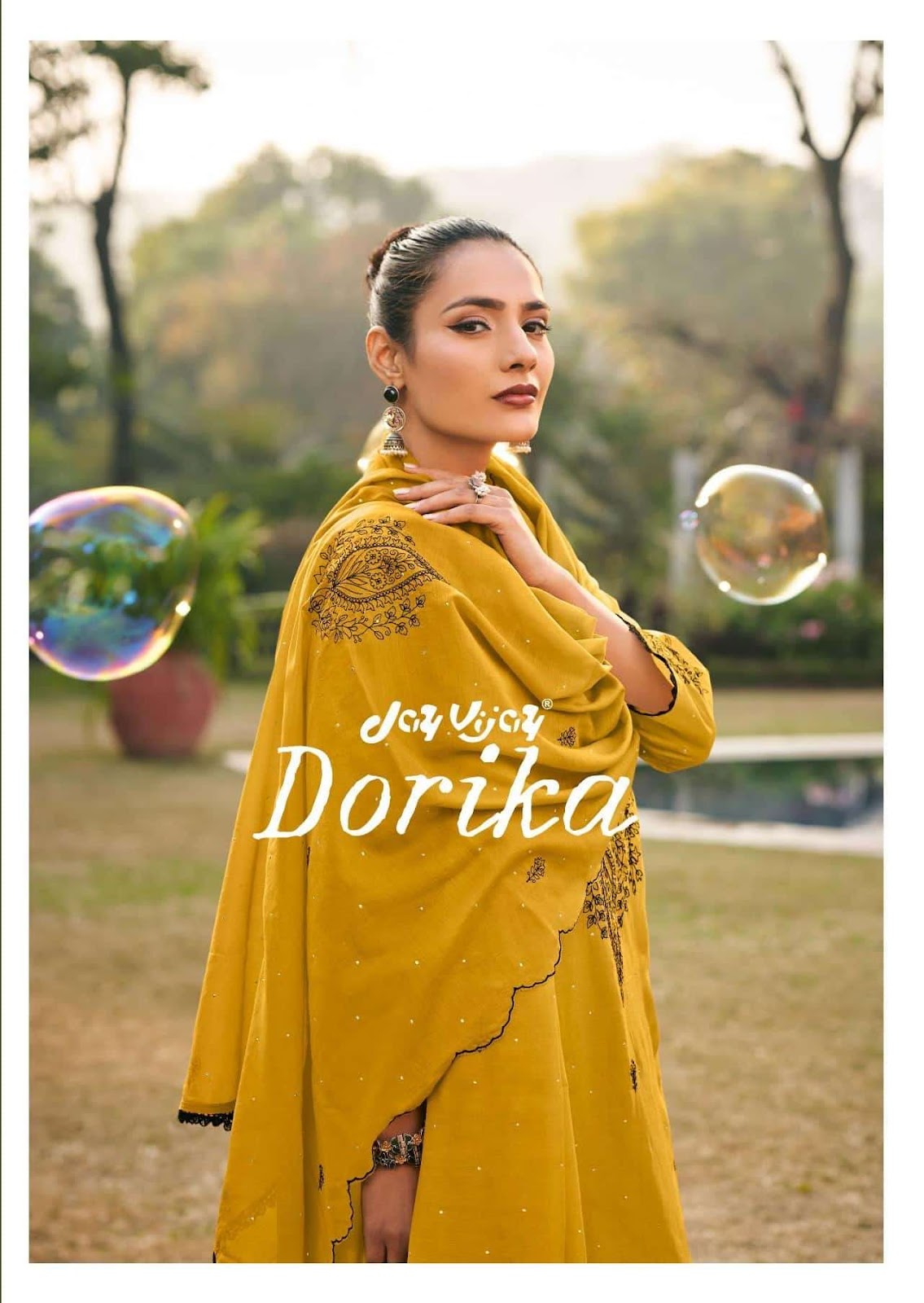 Dorika Jay Vijay Chanderi Pant Style Suits Supplier