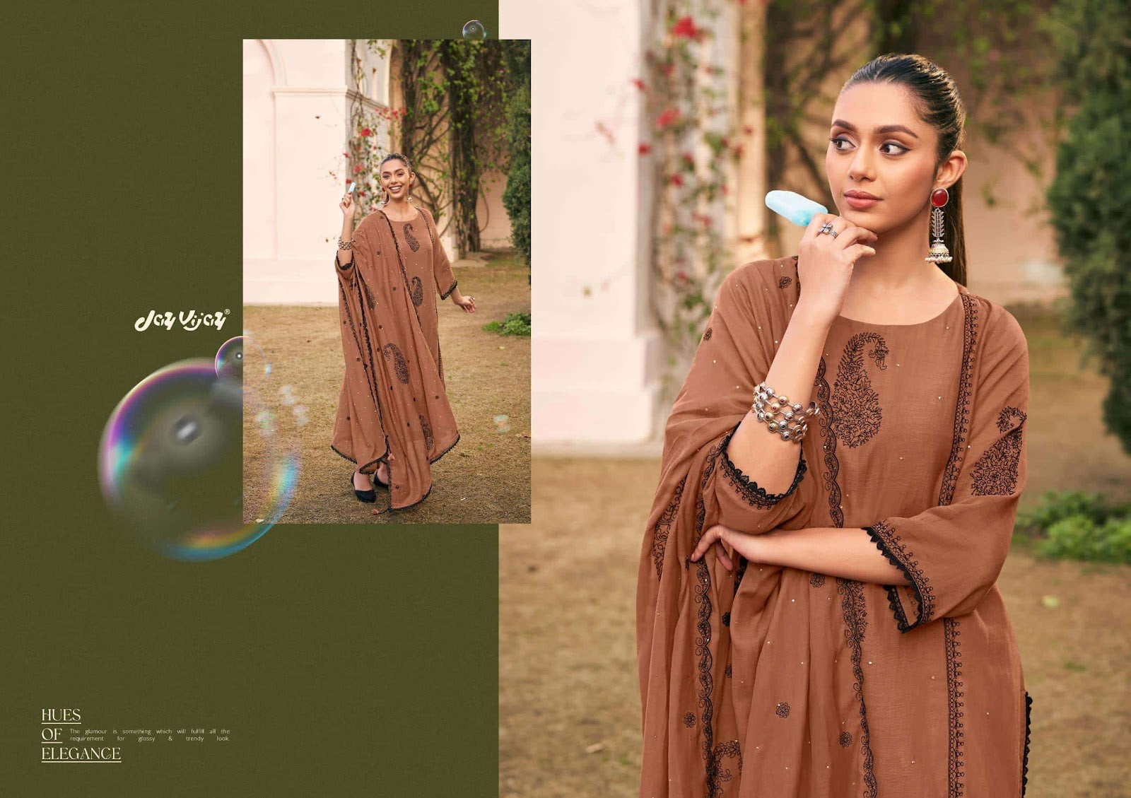 Dorika Jay Vijay Chanderi Pant Style Suits Supplier