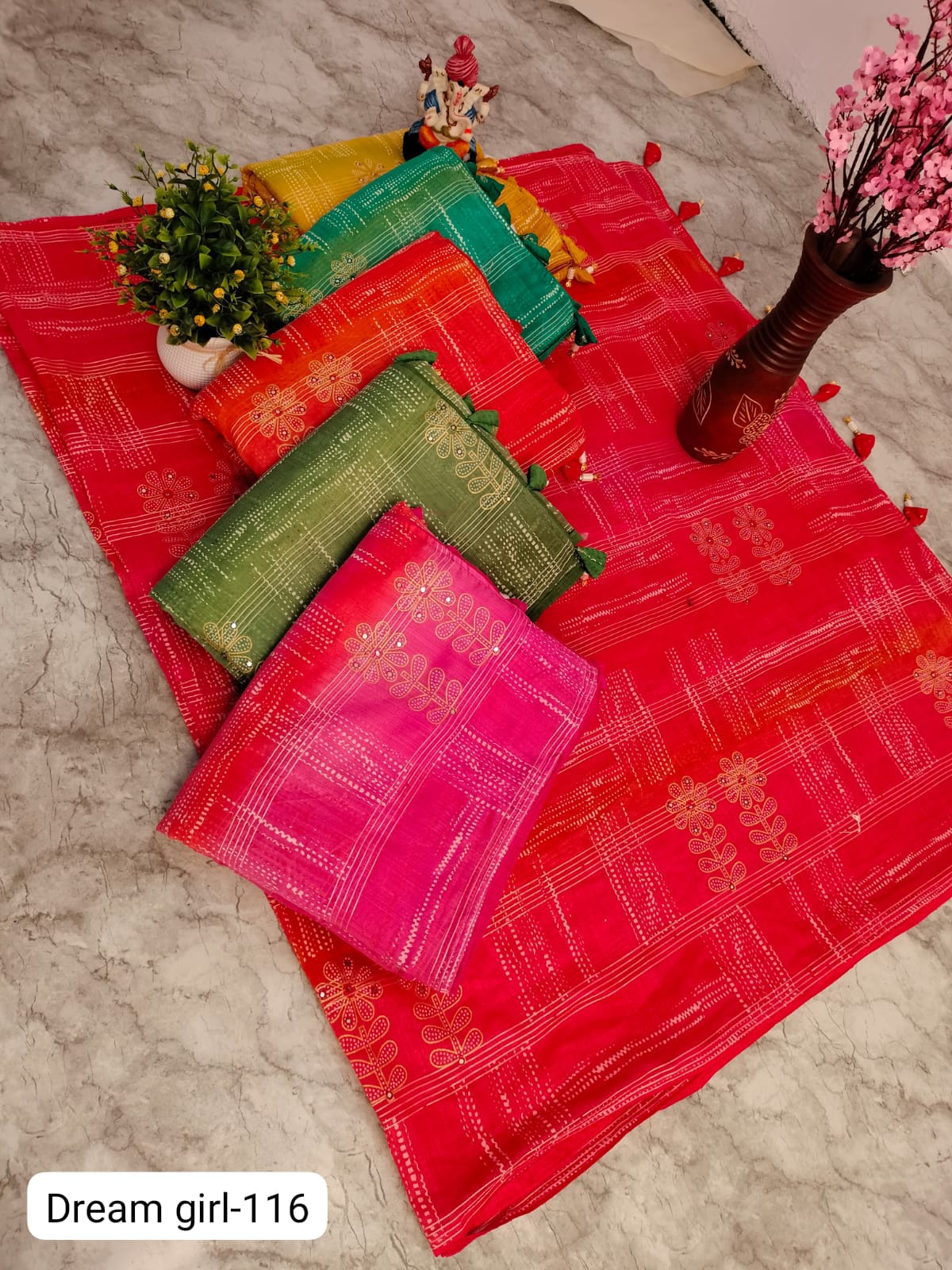 Dream Girl 116 Kalpveli Soft Cotton Sarees