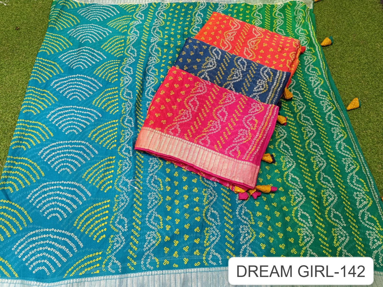 Dream Girl 142 Kalpveli Chiffon Sarees