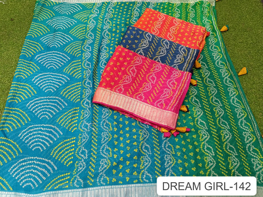 Dream Girl 142 Kalpveli Chiffon Sarees
