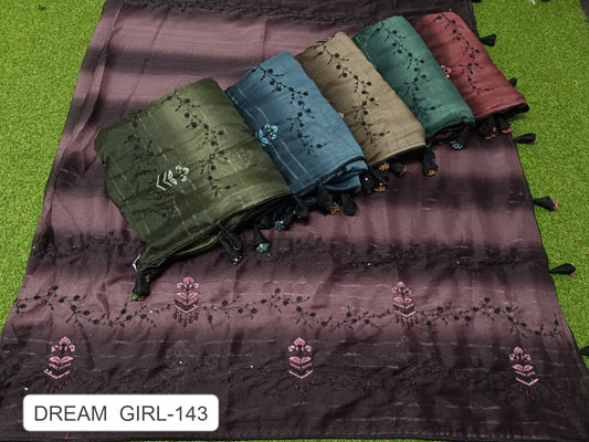 Dream Girl 143 Kalpveli Georgette Sarees