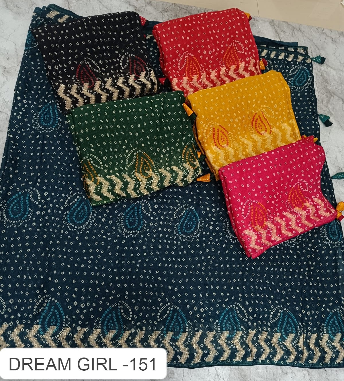 Dream Girl 151 Kalpveli Moss Sarees Supplier Ahmedabad