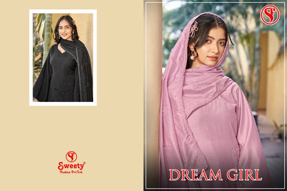Dream Girl Sweety Fashion Viscose Karachi Salwar Suits Wholesale Rate