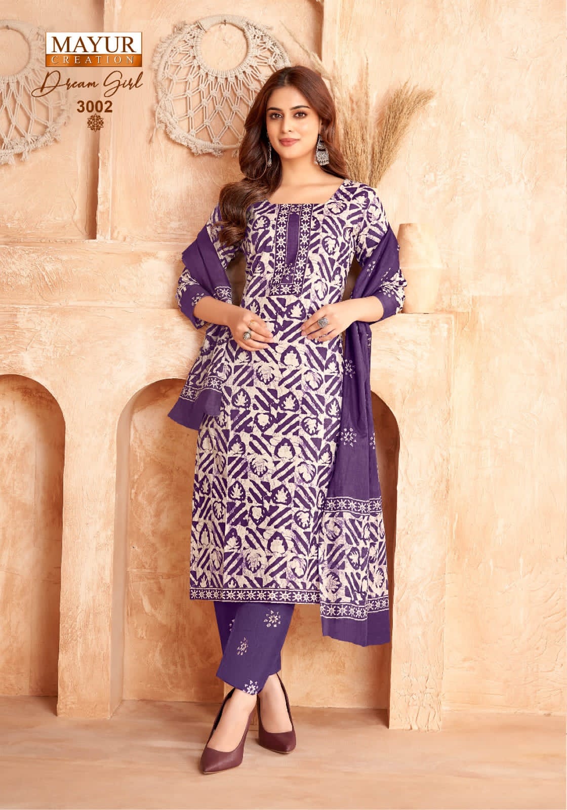 Dream Girl Vol 3 Mayur Creation Readymade Cotton Pant Suits Manufacturer Gujarat