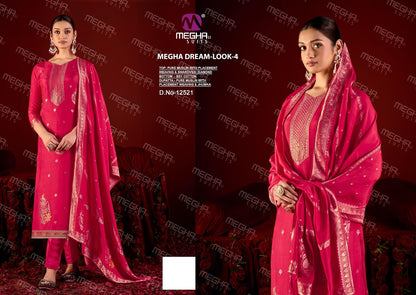 Dream Look 4 Megha Muslin Pant Style Suits Manufacturer Ahmedabad