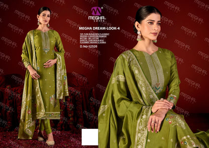 Dream Look 4 Megha Muslin Pant Style Suits Manufacturer Ahmedabad